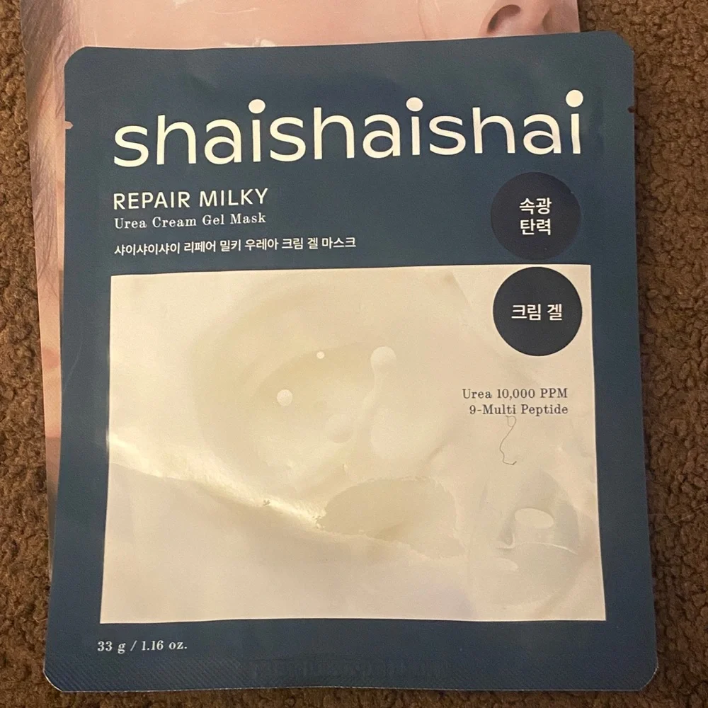 3 different sheet masks
